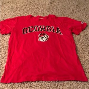 champion georgia t shirt